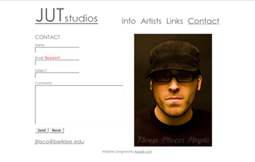 jut studios website